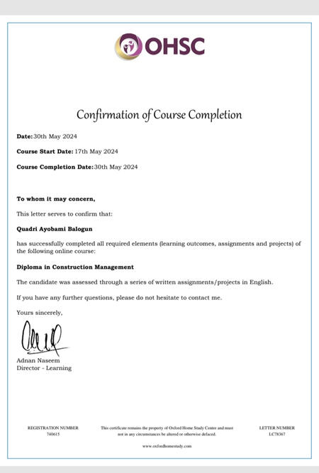 AZ'ZAMANI CERTIFICATIONS AZ'ZAMANI GROUP